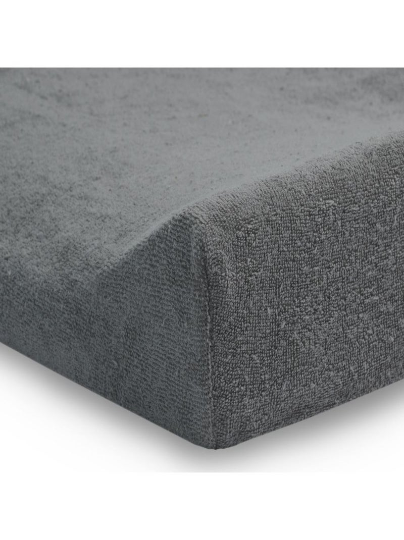 Housse matelas à langer éponge en coton doux Jollein Gris - Kiabi