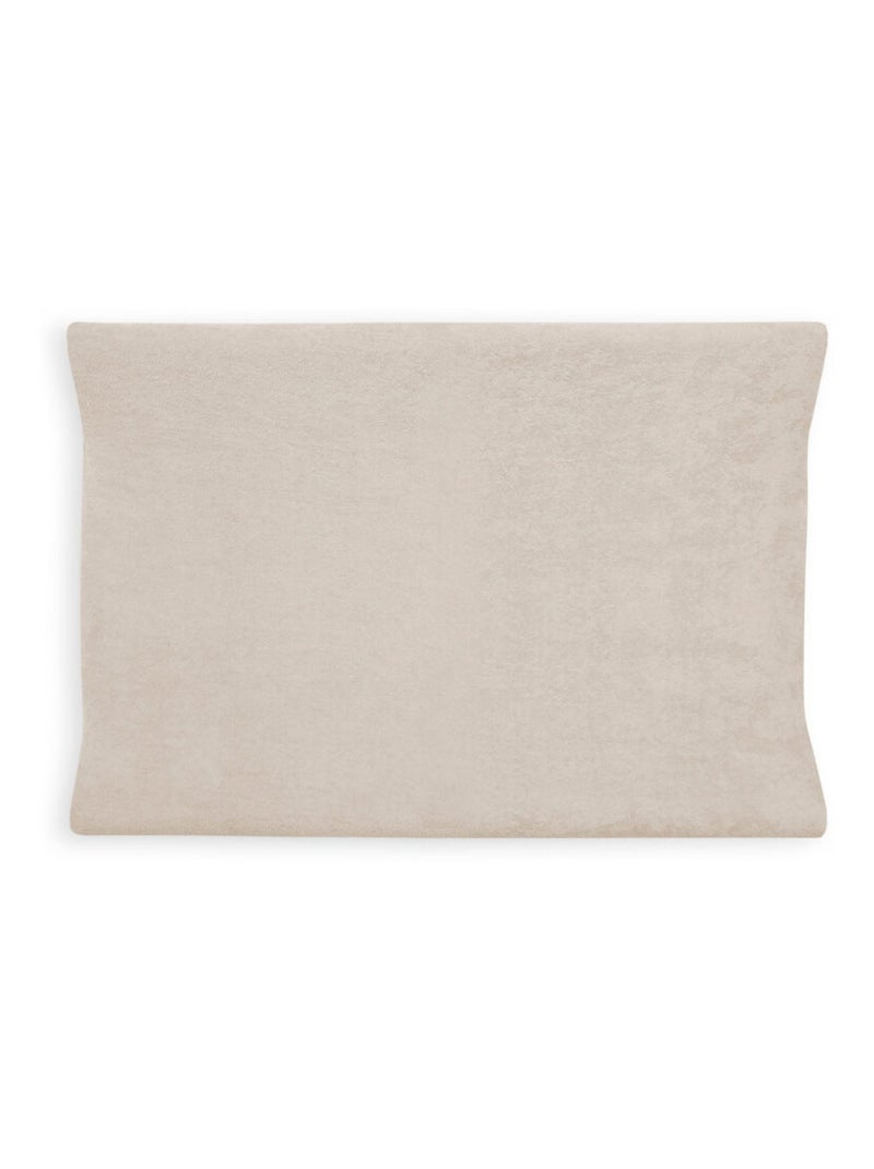 Housse matelas à langer éponge en coton Jollein Beige - Kiabi