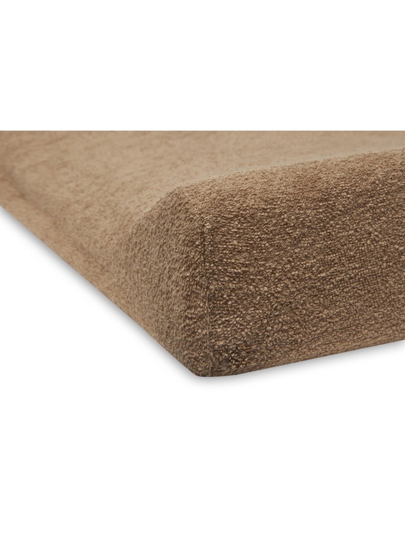 Housse matelas à langer éponge en coton Jollein Marron clair - Kiabi