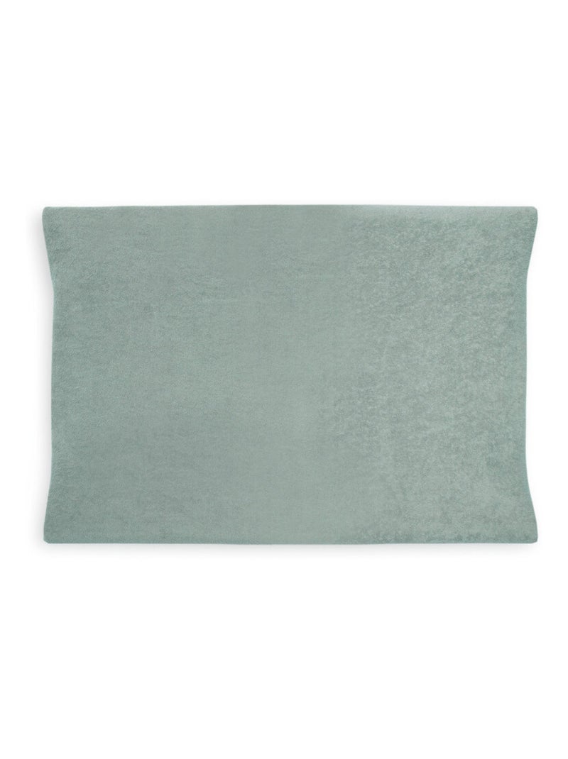 Housse matelas à langer éponge en coton Jollein Vert - Kiabi