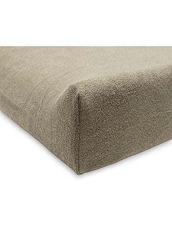 Housse matelas à langer éponge en coton Jollein