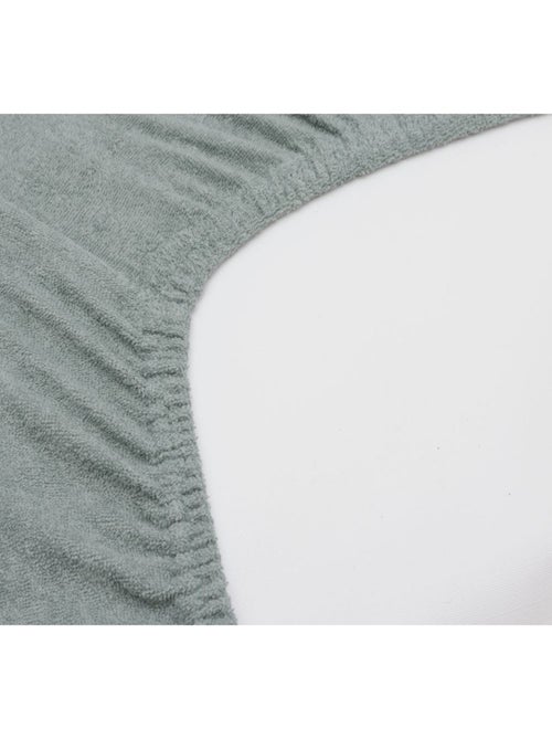 Housse matelas à langer Eponge Sea Green en Coton Jollein - Kiabi