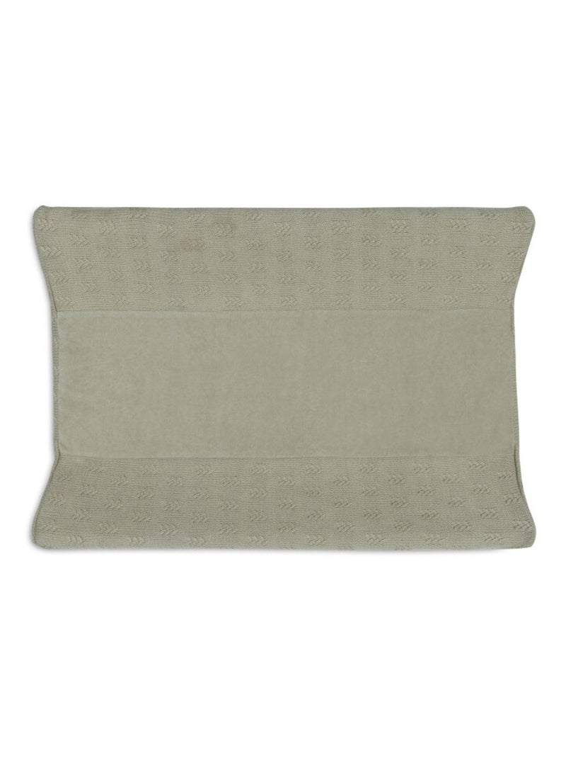 Housse matelas à langer Grain Knit Jollein Vert - Kiabi
