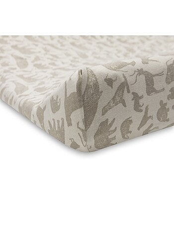 Housse matelas à langer jersey en coton