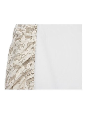 Housse matelas à langer jersey en coton