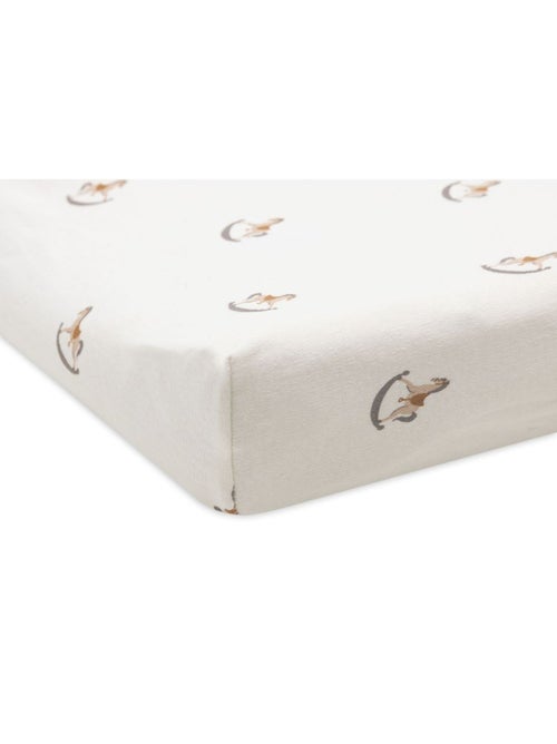 Housse matelas à langer jersey en coton Jollein - Kiabi