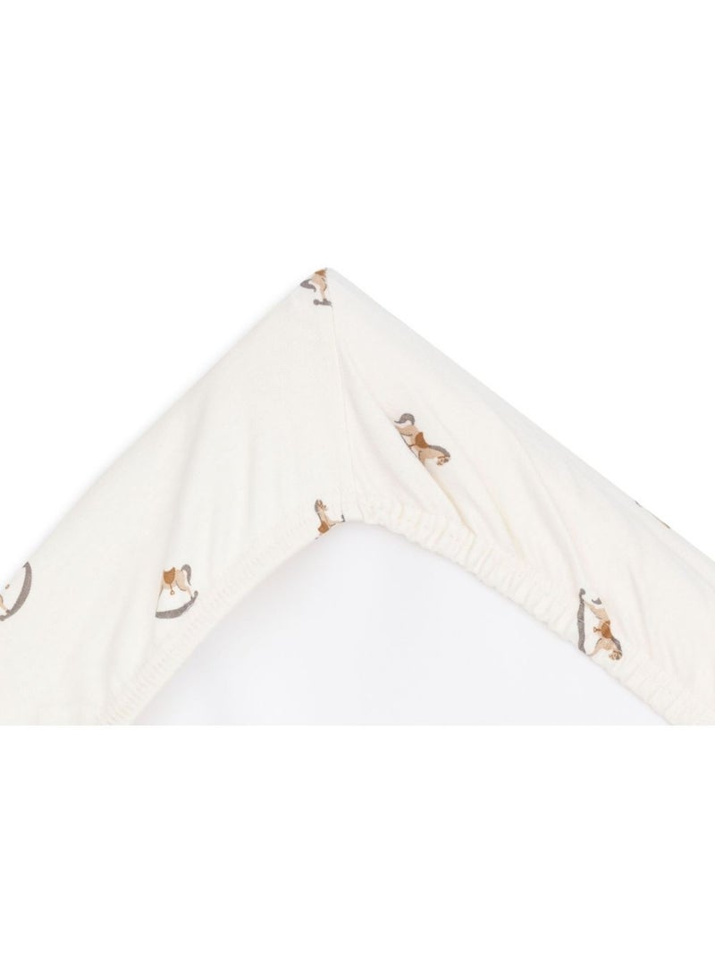 Housse matelas à langer jersey en coton Jollein Beige - Kiabi