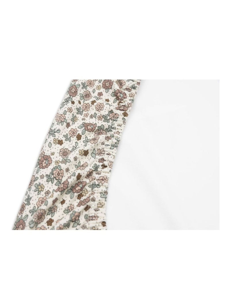 Housse matelas à langer jersey en coton Jollein Rose - Kiabi