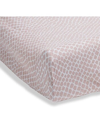 Housse matelas à langer jersey en coton