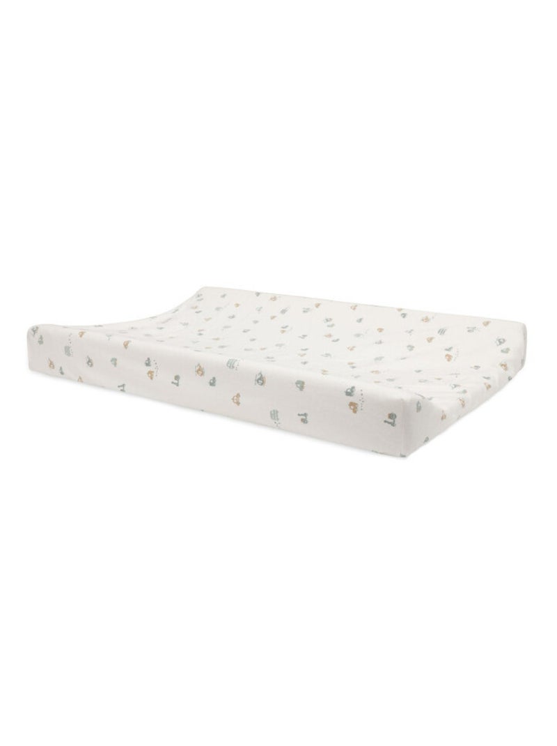 Housse matelas à langer On The Go Blanc - Kiabi