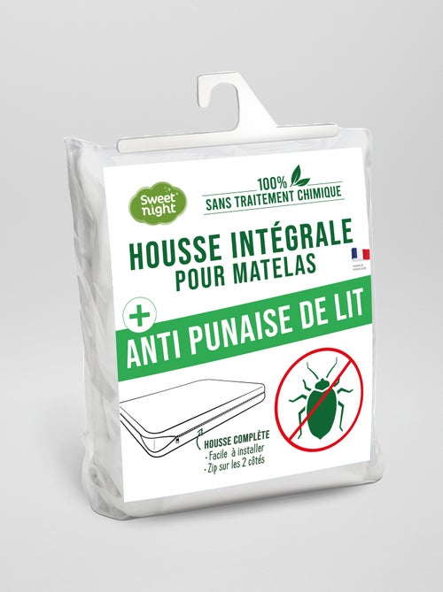 Housse matelas bébé anti punaise de lit - Kiabi