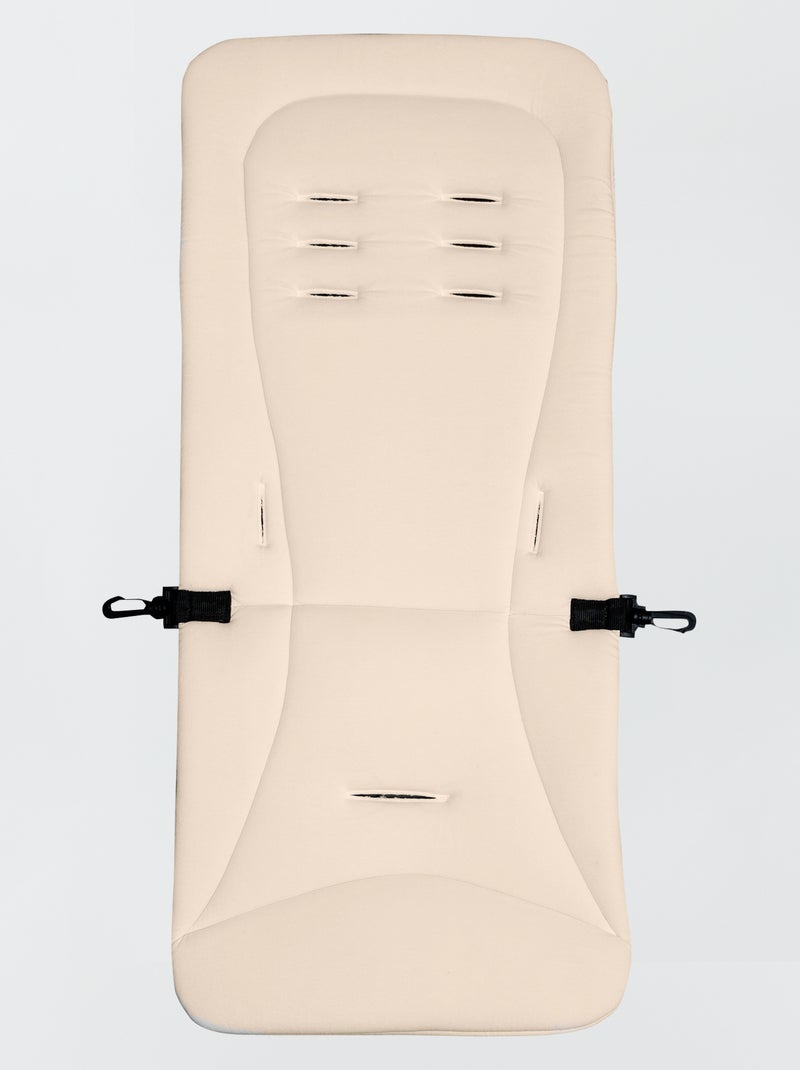 Housse mémoire de forme pour poussette Beige - Kiabi