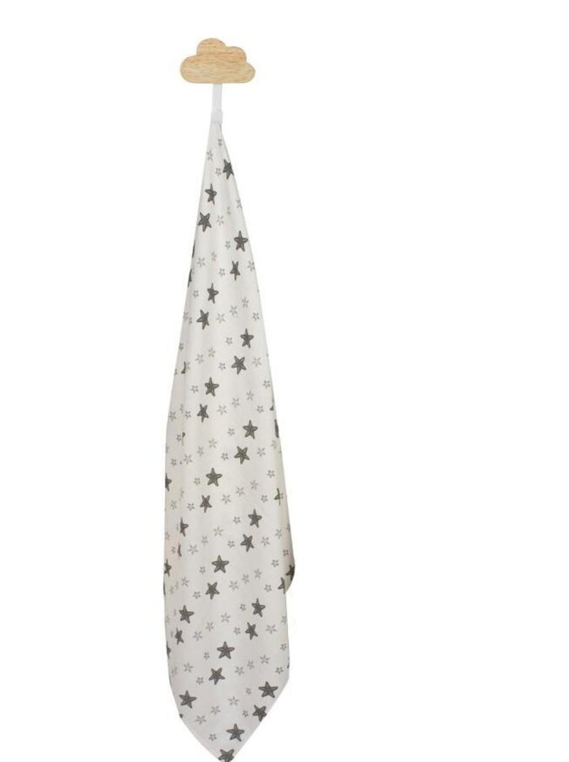 Housse multi-usages en mousseline bio Gris - Kiabi
