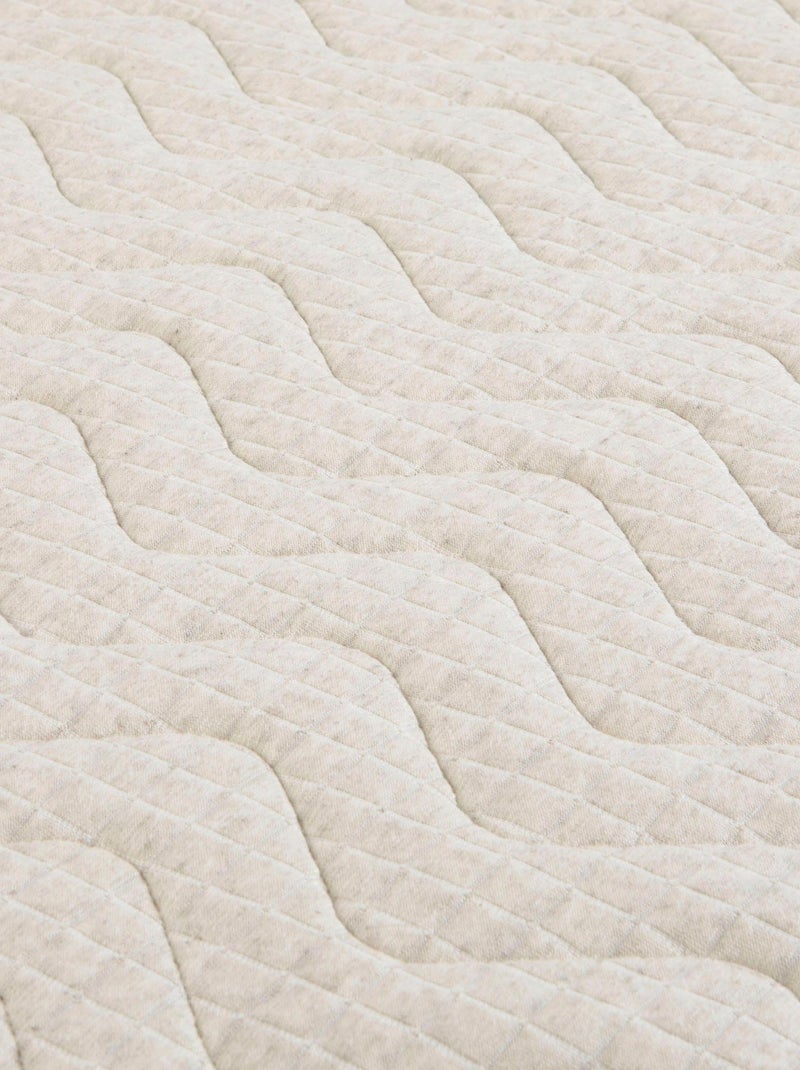 Housse naturelle de remplacement pour matelas Aube 700 Ecru - Kiabi