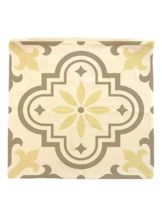 Housse pour coussin à garnir carreaux de ciment