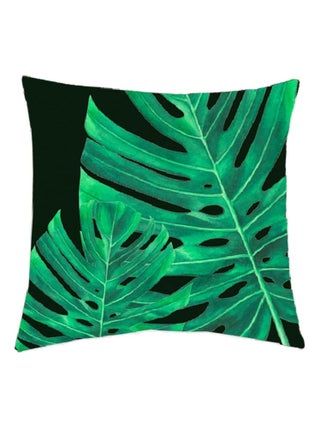 Housse pour coussin à garnir monstera
