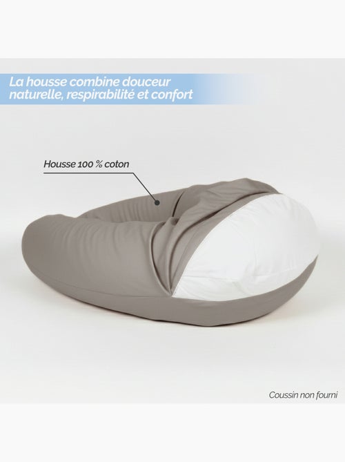 Housse pour coussin de grossesse, maternité et d'allaitement  - Monsieur Bébé - Kiabi