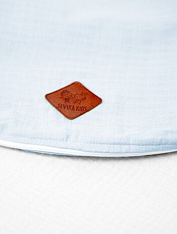 Housse pour coussin de maternité et d'allaitement en gaze de coton SEVIRA KIDS
