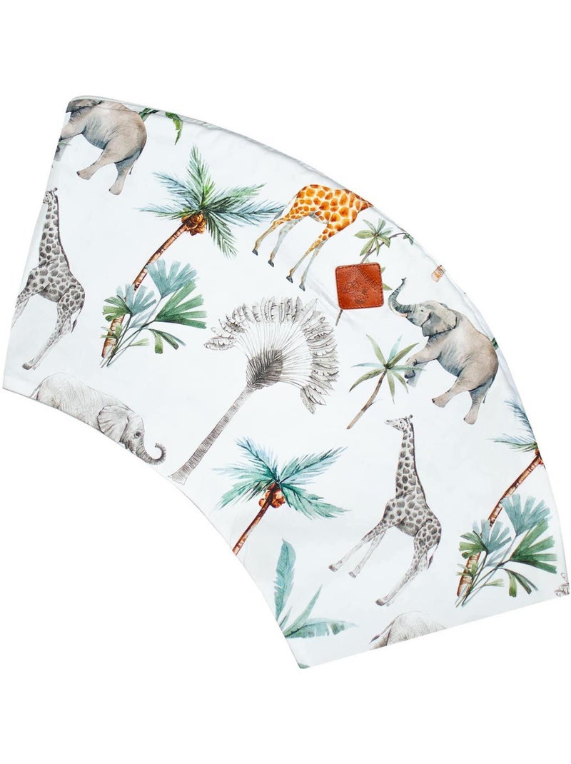 Housse pour coussin de maternité et d'allaitement, Safari SEVIRA KIDS Multicolore - Kiabi