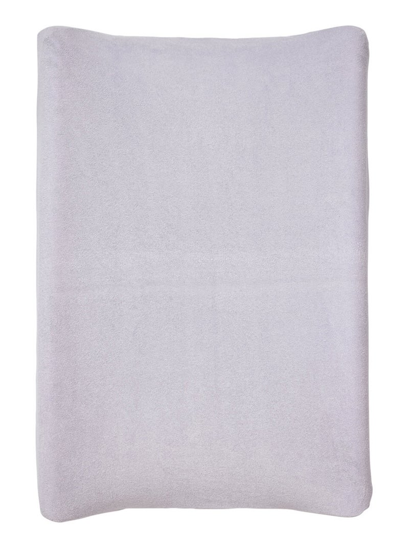 Housse pour matelas à langer Naissance en Coton Uni - Babycalin Violet - Kiabi