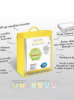 Housse pour matelas anti allergènes d'acariens - Kiabi