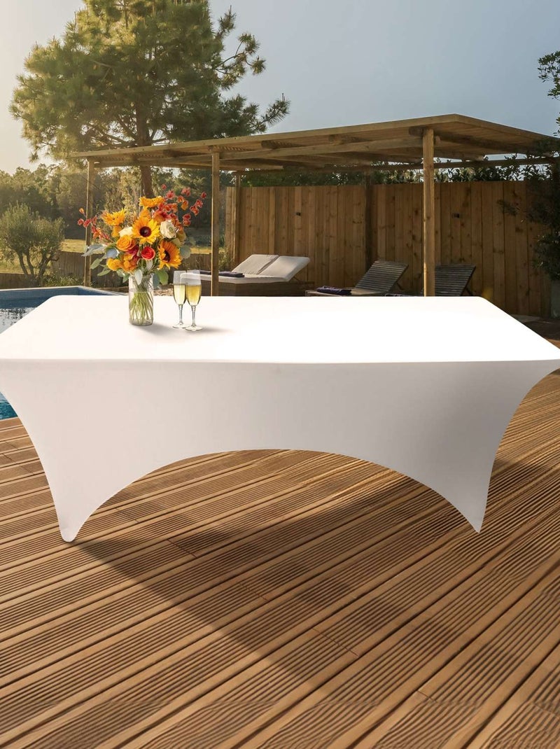 Housse pour table de réception Blanc - Kiabi