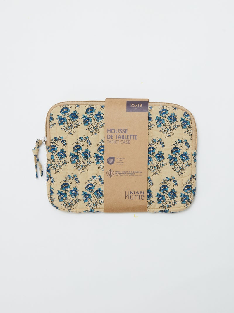 Housse pour tablette 11 pouces - Kiabi Home Beige/bleu - Kiabi