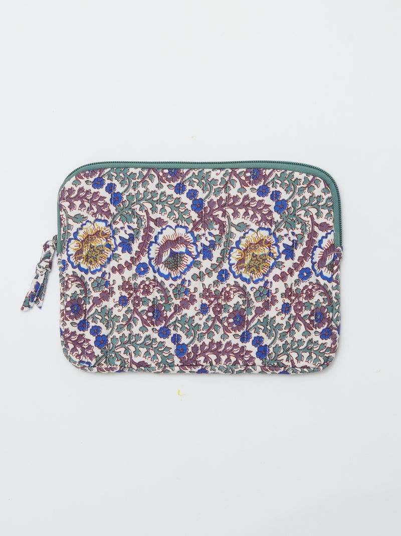 Housse pour tablette 11 pouces - Kiabi Home Blanc/bleu - Kiabi