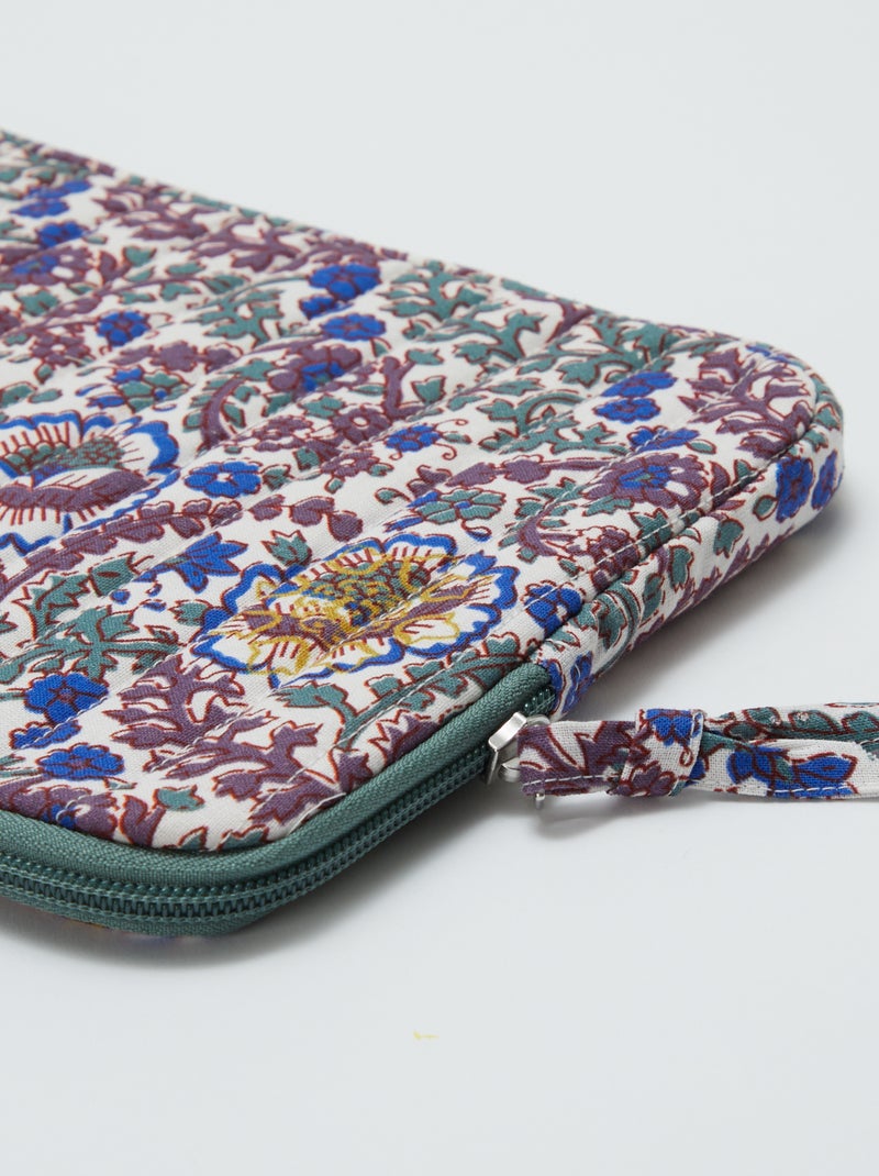 Housse pour tablette 11 pouces - Kiabi Home Blanc/bleu - Kiabi