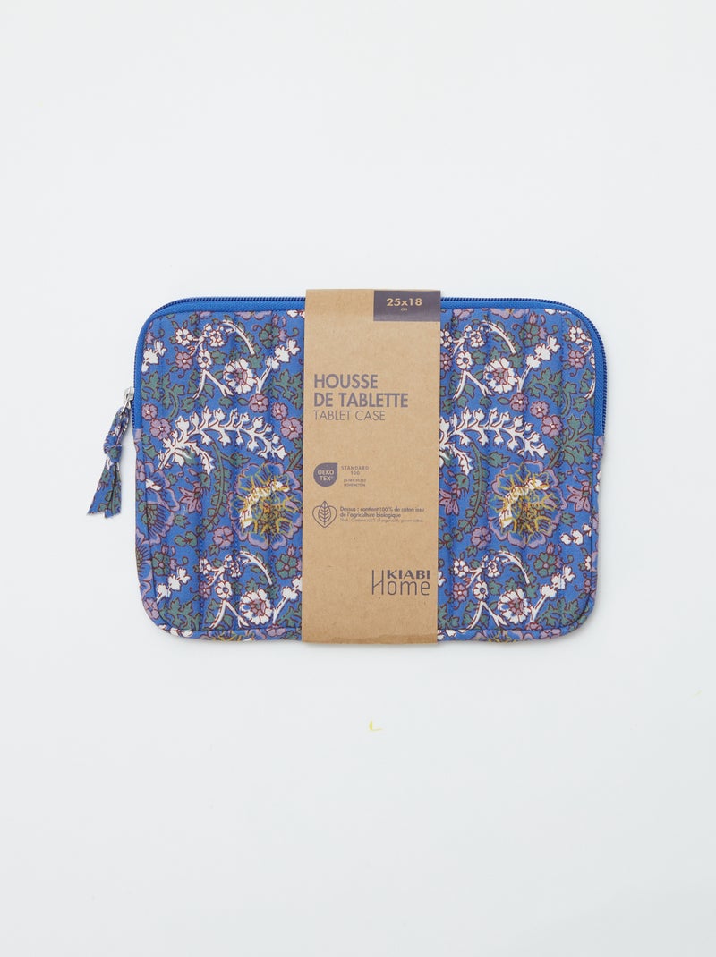 Housse pour tablette 11 pouces - Kiabi Home Bleu - Kiabi