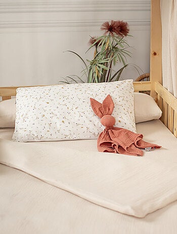 Housse pour traversin plat en gaze de coton, Jeanne SEVIRA KIDS