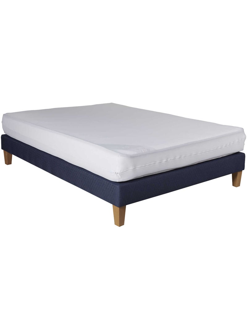 Housse rénove matelas anti-punaise de lit - Terre de Nuit Blanc - Kiabi