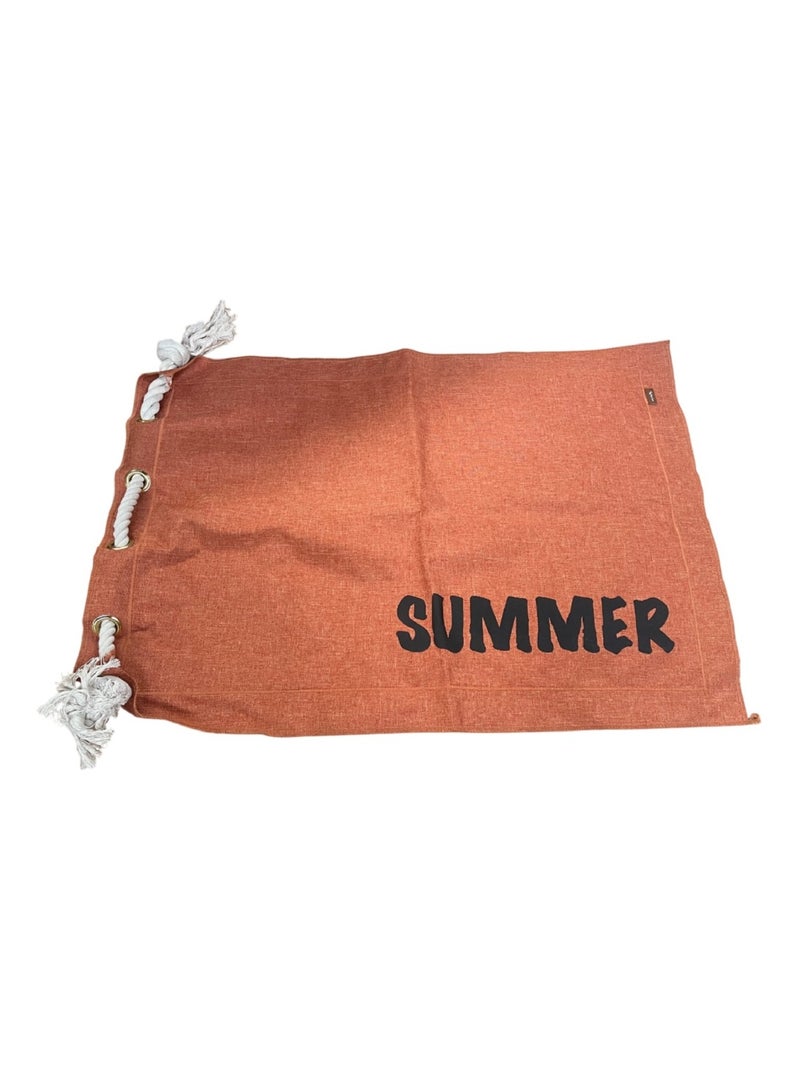 Housse seule pour matelas chien 80 x 55 cm Orange - Kiabi