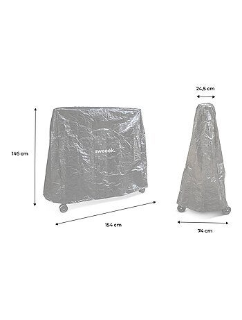 Housse table ping pong indoor/outdoor pvc