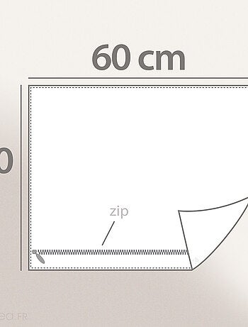 Housses de coussin extérieur GALIA à zip étanche
