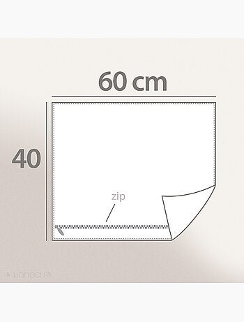 Housses de coussin extérieur GALIA à zip étanche