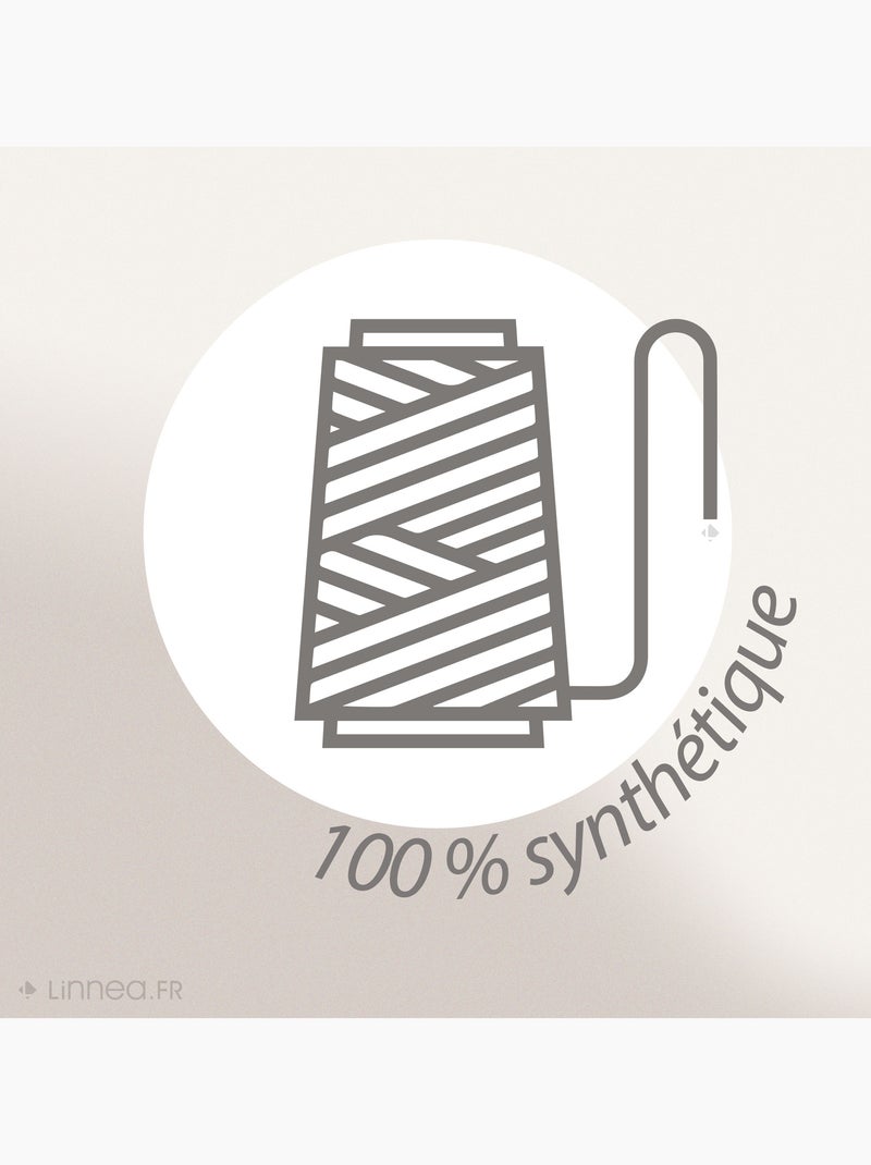 Housses de coussin extérieur GALIA à zip étanche Gris taupe - Kiabi