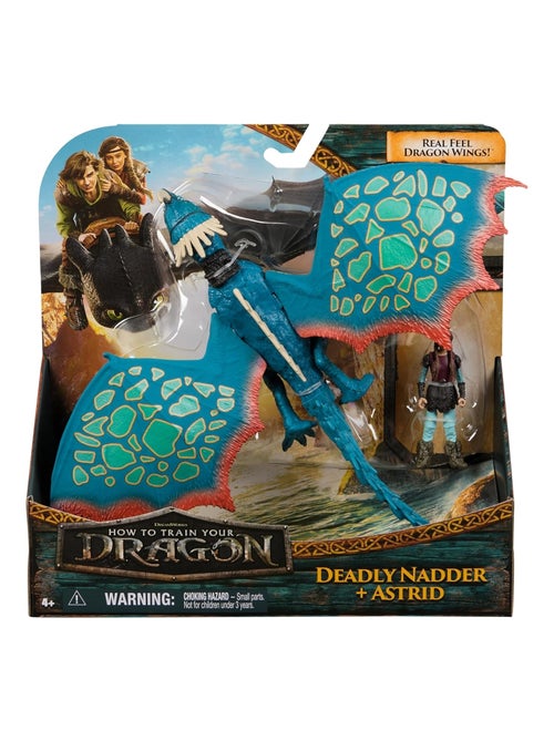 How to train your dragon - Figurine Viking Astrid & Tempête - Kiabi