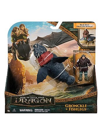 How to train your dragon - Figurine Viking Varek & Gronk