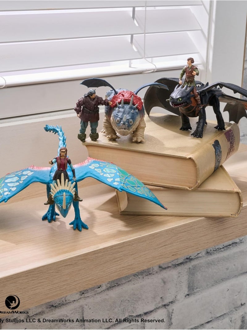 How to train your dragon - Figurine Viking Varek & Gronk Multicolore - Kiabi