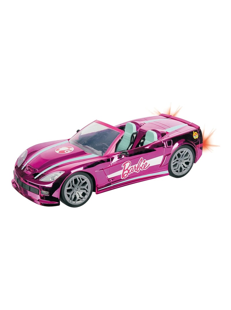 HP RC Barbie Véhicule Cabriolet Rose - Kiabi