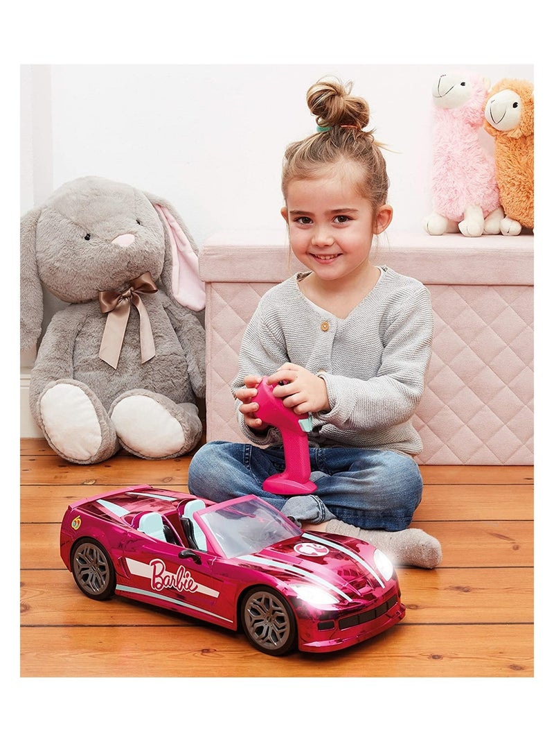 HP RC Barbie Véhicule Cabriolet Rose - Kiabi