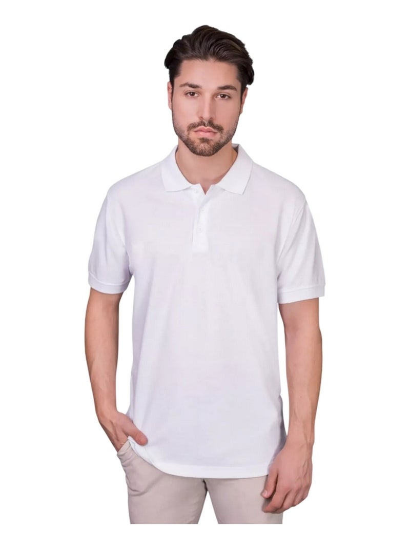 HRM - Polo Blanc - Kiabi