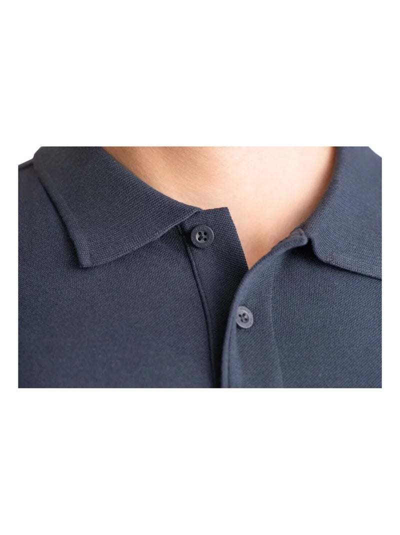HRM - Polo LUXURY Noir - Kiabi