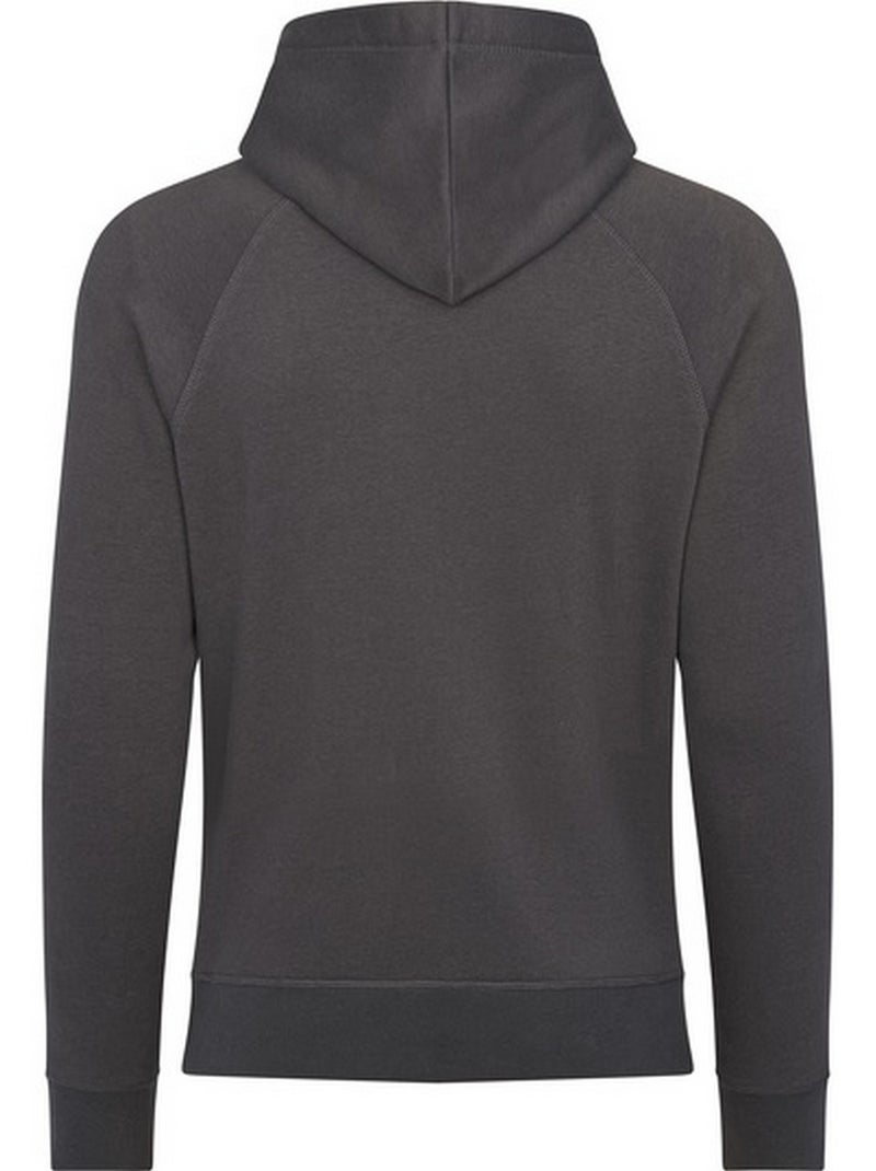 HRM - Sweat à capuche manches raglan PREMIUM Gris foncé - Kiabi