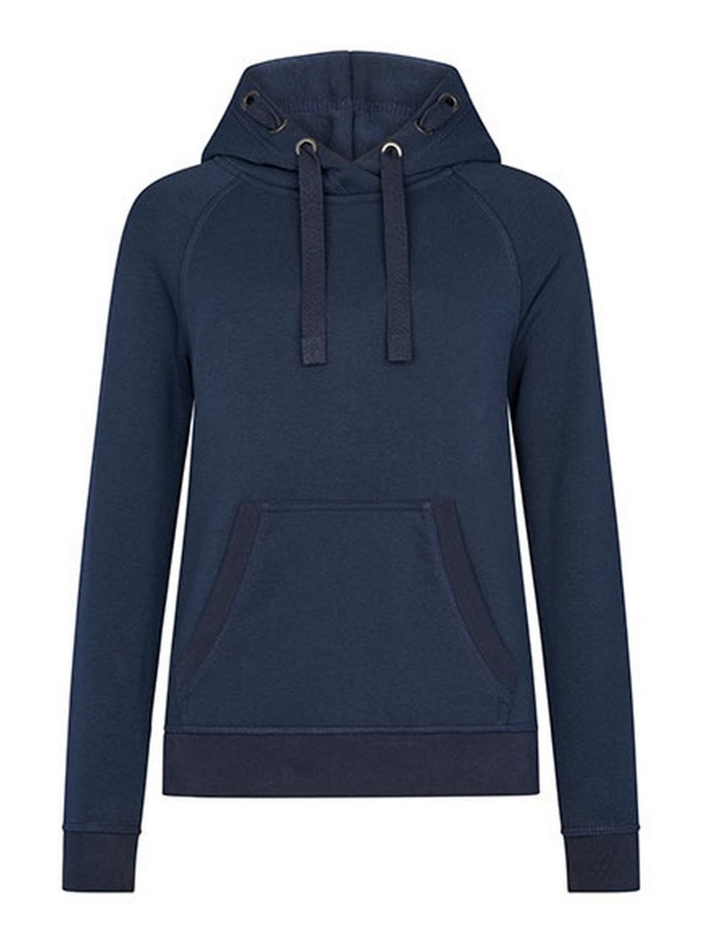 HRM - Sweat à capuche PREMIUM Bleu marine - Kiabi