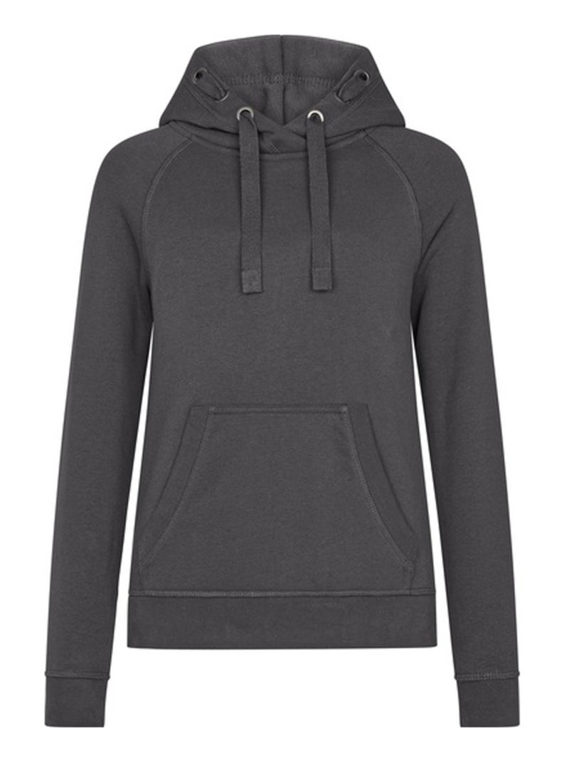 HRM - Sweat à capuche PREMIUM Gris foncé - Kiabi