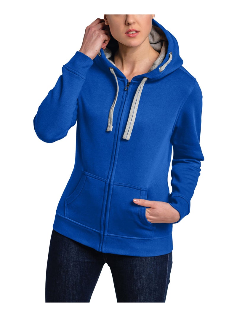 HRM - Veste à capuche Bleu roi - Kiabi