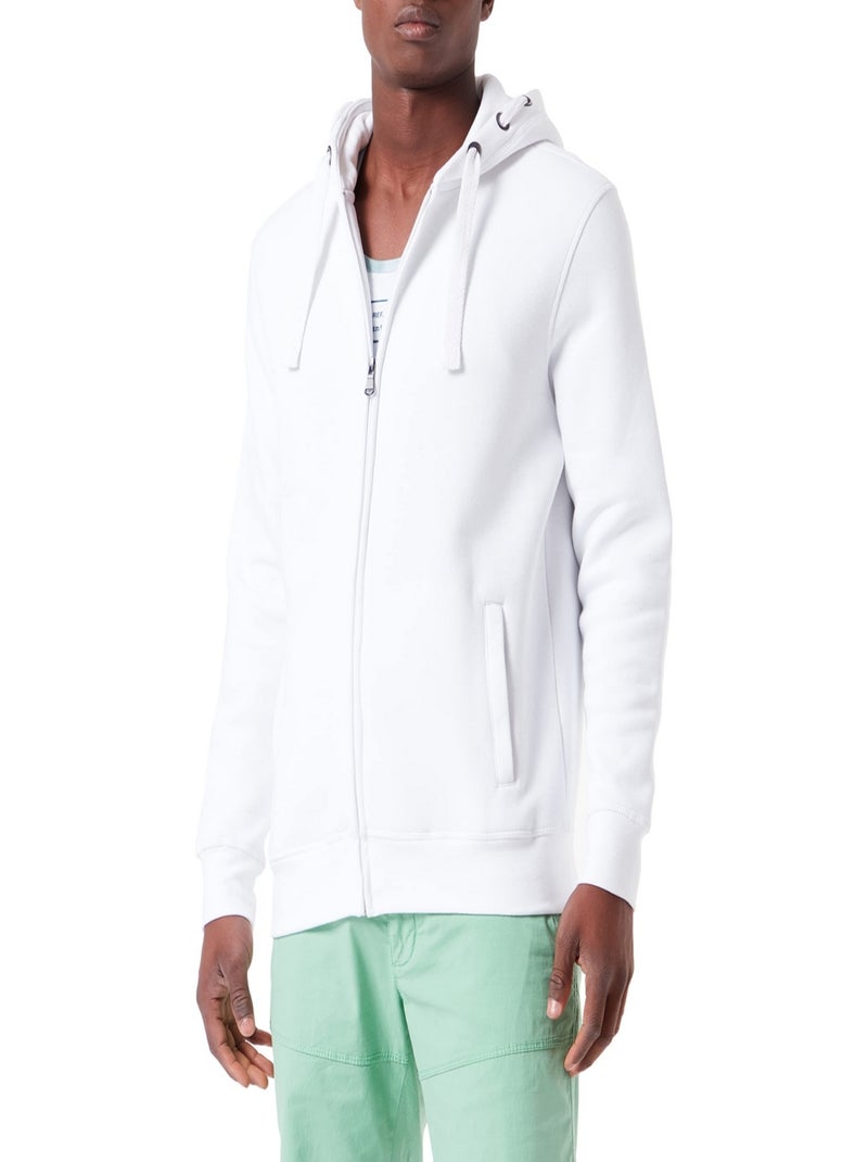 HRM - Veste à capuche PREMIUM Blanc - Kiabi