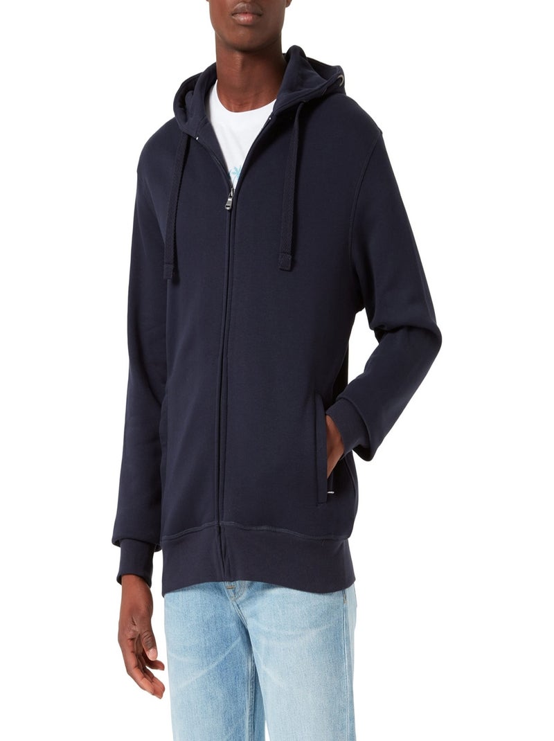 HRM - Veste à capuche PREMIUM Bleu marine - Kiabi